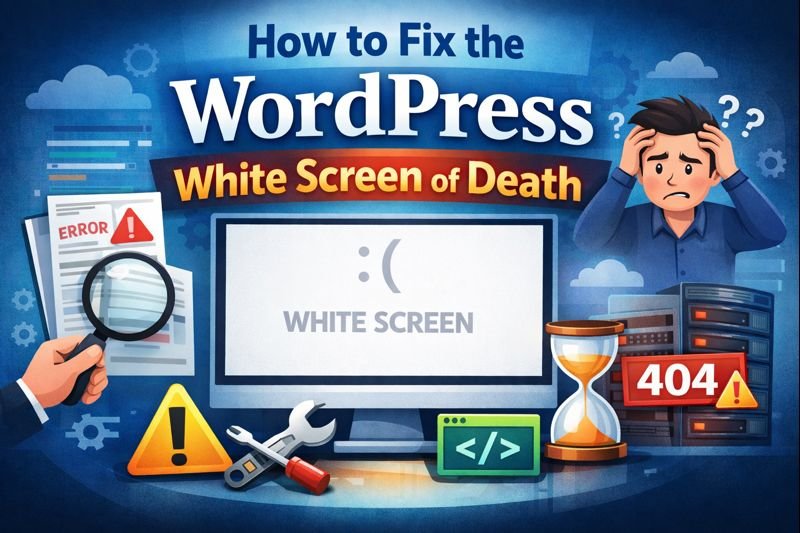 WordPress white screen of death
